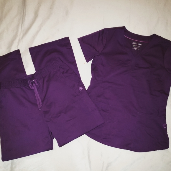 healing hands Other - Healing Hands Scrub Set in Purple size Medium EUC